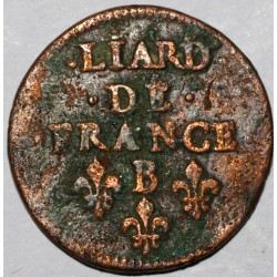 LOUIS XVI - LIARD DE FRANCE - 1656 B - OXYDE SINON TB