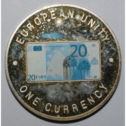 ZAMBIA - KM 124 - 1000 KWACHA 1999 - 20 EURO BANKNOTE