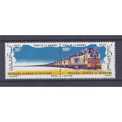 MAURITANIEN - 100 + 35 FRANCS - DER BAHN VON MIFERMA