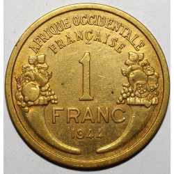 FRENCH WEST AFRICA - KM 2 - 1 FRANC 1944