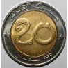 ALGERIE - KM 125 - 20 DINARS 1999 - LION