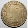 AFRIQUE EQUATORIALE - KM 3 - 50 FRANCS 1961 - Elands de Derby