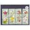 GUINEA - 8 STAMPS - FLOWERS