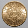 DEUTSCHE STAATEN - PREUSSEN - KM 618 - 20 MARK 1913 J - GOLD - VZ