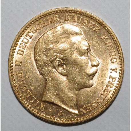 DEUTSCHE STAATEN - PREUSSEN - KM 618 - 20 MARK 1913 J - GOLD - VZ