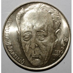 CZECHOSLOVAKIA - KM 142 - 100 KORUN 1990 - 100 YEARS OF BOHUSLAV MARTINU