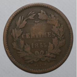 LUXEMBURG - KM 22 - 5 CENTIMES 1855 - GUILLAUME III - S