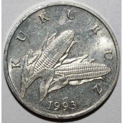 CROATIA - KM 3 - 1 LIPA 1993 - Ears of corn