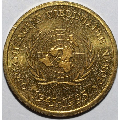CROATIA - 10 LIPA 1996 - 50 YEARS OF UNITED NATIONS - UNC