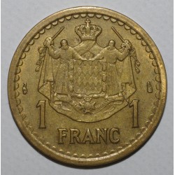 MONACO - KM 120a - 1 FRANC 1945 - UNDATIERT - LOUIS II
