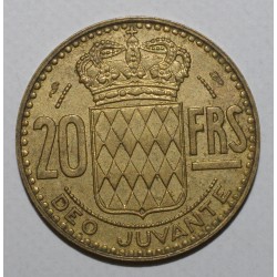 MONACO - KM 131 - 20 FRANCS 1951 - RAINIER III - SS