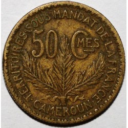 CAMEROUN - KM 1 - 50 CENTIMES 1924