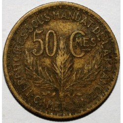 CAMEROON - KM 1 - 50 CENTIMES 1925