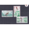 FRENCH POLYNESIA - 10 + 20 + 40 FRANCS 1971 - WORLD CUP OF WATER SKIING