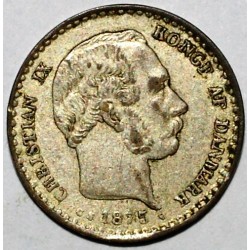 DANEMARK - KM 795 - 10 ORE 1875 - CHRISTIAN IX