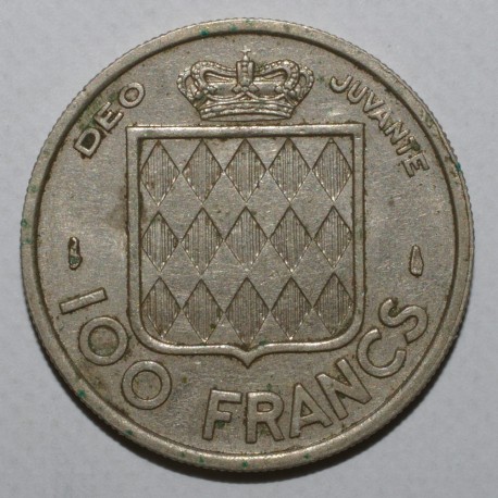 MONACO - KM 134 - 100 FRANCS - 1956 - RAINIER III