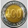 EQUATEUR - KM 101 - 100 SUCRES 1997 - 70 ans de la Banque Centrale