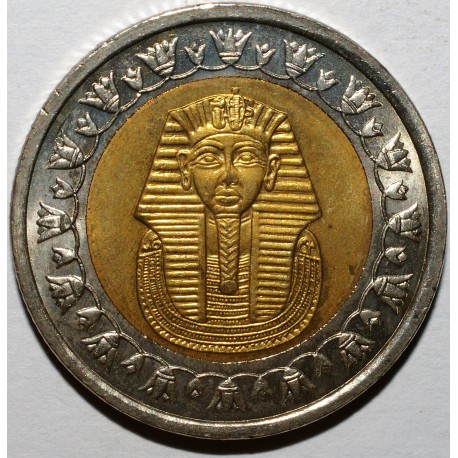 EGYPT -1 POUND 2005 - TUTANKHAMUN - UNC - KM 940 a