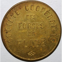 DEPARTMENT 08 - FLIZE - 5 FRANCS - SOCIETE COOPERATIVE DES FORGES - VF