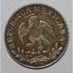 MEXICO - KM 370.9 - 1/2 REAL 1852 Mo GC