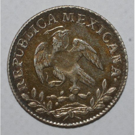MEXICO - KM 370.9 - 1/2 REAL 1852 Mo GC