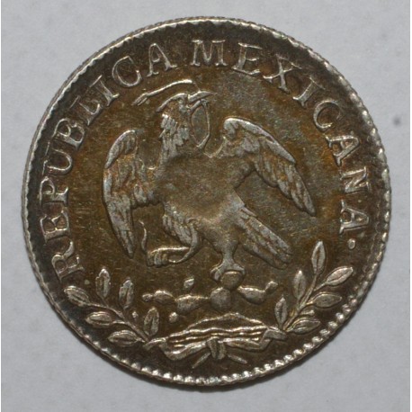 MEXIKO - KM 370.9 - 1/2 REAL 1852 Mo GC