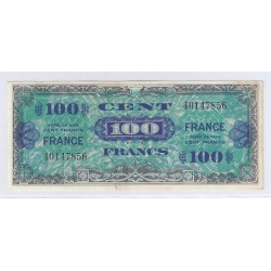 FAY VF 25/1 - 100 FRANCS DRAPEAU - 1945 - SANS SÉRIE - SUP - PICK 105s