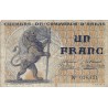 62 - ARRAS - CHAMBRE DE COMMERCE - 1 FRANC 1923 - TRES BEAU