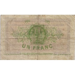 81 - TARN - UNION DES CHAMBRES DE COMMERCE - 1 FRANC 1914 - TRES TRES BEAU