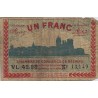 34 - BEZIERS - CHAMBRE DE COMMERCE - 1 FRANC 1920 - TRES BEAU