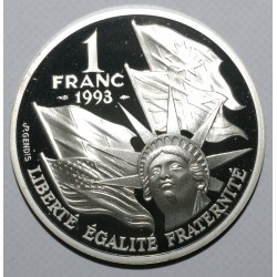 KM 1014 - 50e ANNIV DU DEBARQUEMENT - 1 FRANC 1993 - Belle epreuve