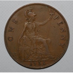 GREAT BRITAIN - KM 838 - 1 PENNY 1936 - GEORGE V