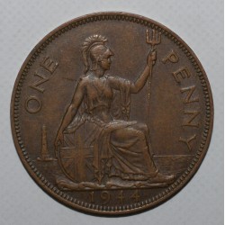 GREAT BRITAIN - KM 845 - 1 PENNY 1944 - GEORGE VI