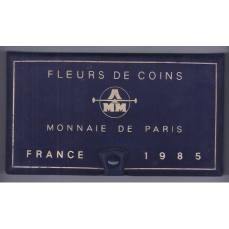 COFFRET FLEUR DE COIN 1985 TRANCHE A