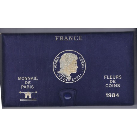 COFFRET FLEUR DE COIN 1984 TRANCHE A