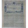 75 - PARIS 1909 - MINES DE LA BETICA - ACTION DE 250 FRANCS
