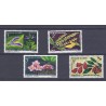 CONGO - 4 STAMPS - 1, 2, 3 ET 5 FRANCS - 1970 - FLOWERS