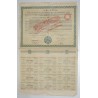 BUDAPEST 1925 - OBLIGATION DE 6 % DU ROYAUME DE HONGRIE DE 100 FRANCS - TTB+