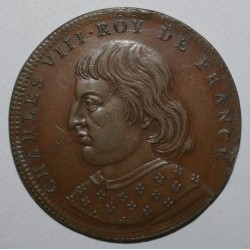 MEDAILLE - CHARLES VIII - 1470 - 1498 - MEDAILLE DE FORNOUE