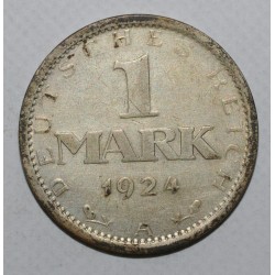 GERMANY - KM 42 - 1 MARK 1924 A - Berlin - Weimar Republic