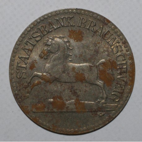 GERMANY - BRAUNSCHWEIG - FUNCK 56 - 50 PFENNIG 1920 - F