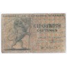 62 - ARRAS - CHAMBRE DE COMMERCE - 50 CENTIMES 1922 - BEAU