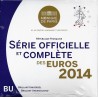 FRANCE - COIN SET BU EURO 2014 - 8 COINS - MONNAIE DE PARIS