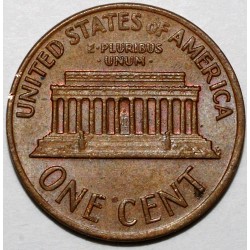 ÉTATS UNIS - KM 201 - 1 CENT 1970 - LINCOLN - MEMORIAL PENNY