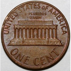 ÉTATS UNIS - KM 201 - 1 CENT 1976 - LINCOLN - MEMORIAL PENNY