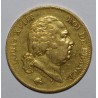 FRANKREICH - KM 713.6 - 40 FRANCS 1819 W - Lille - LOUIS XVIII