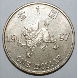 HONG KONG - KM 75 - 1 DOLLAR 1997