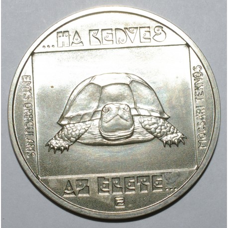 HUNGARY - KM 644 - 100 FORINT 1985 - TURTLE - UNC