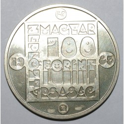 HUNGARY - KM 644 - 100 FORINT 1985 - TURTLE - UNC