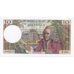 FAY 62/65 - 10 FRANCS VOLTAIRE - 06/12/1973 - XF- - PICK 147